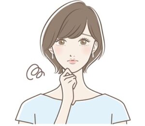 困っている女性